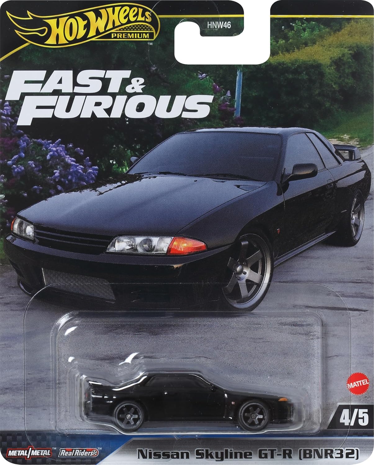 Hot Wheels Premium Fast & Furious Nissan Skyline GT-R BNR32, Die